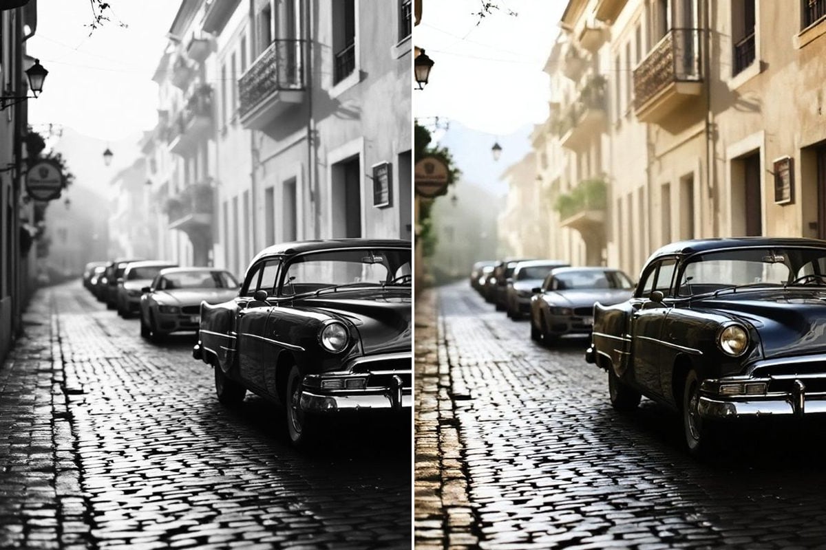 Video colorization